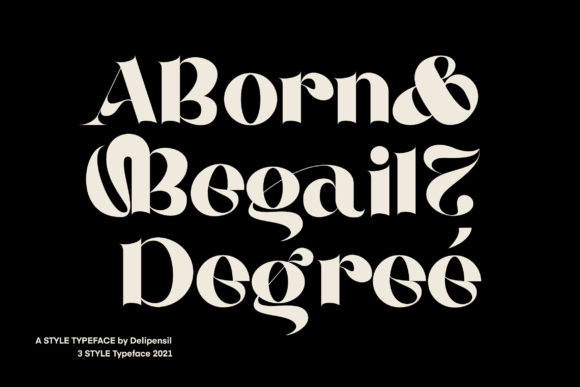 Aborn Typeface: A Serif for Modern Editorial Design