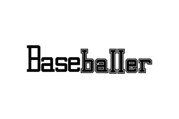 Baseballer: A Serif Font for Bold Campaigns