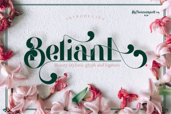 Beliana: A Serif Font for Makers