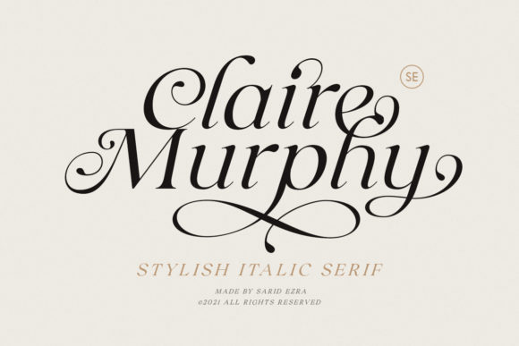 Claire Murphy: A Serif Font for Clear Campaigns
