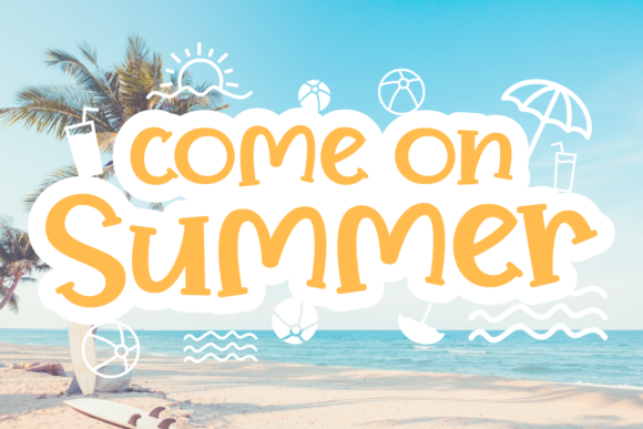 Come on Summer Font for Bold Campaigns