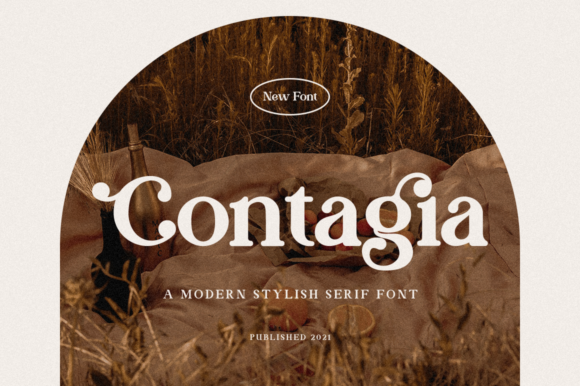 Contagia Font: Bold Serif Style for Crafters