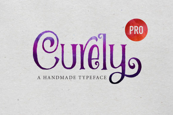 Curely: A Charming Serif Font for Makers
