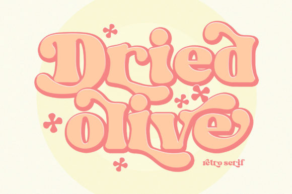 Dried Olive: A Serif Typeface for Editorial Charm