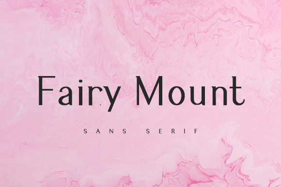Fairy Mount: A Delicate Serif Font for Branding