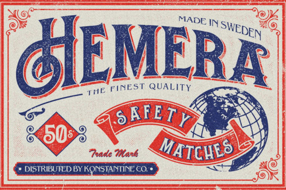 Hemera: A Whimsical Serif Font for Editorial Design