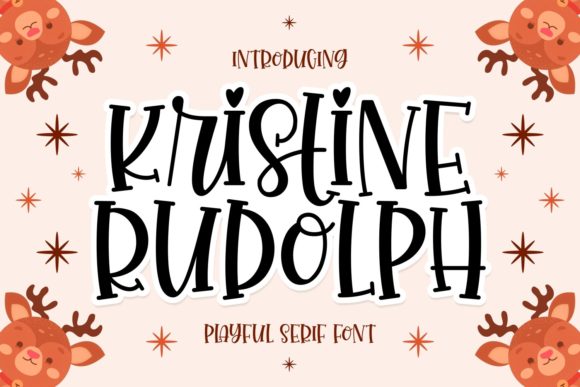 Kristine Rudolph: A Charming Serif Font for Makers