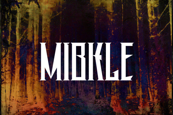 Mibkle: A Bold Serif Typeface for Editorial Impact