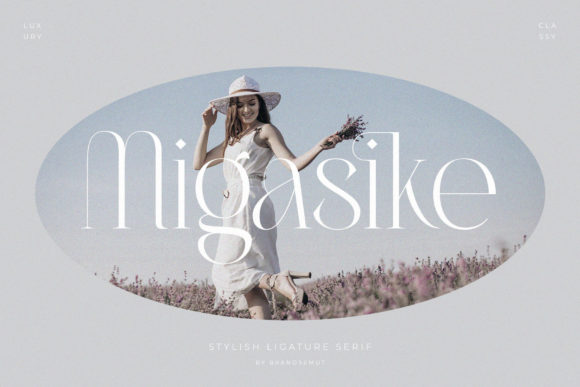 Migasike: A Chic Serif Font for Digital Design