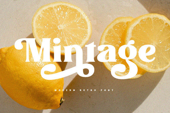 Mintage: A Stylish Serif Font for Editorial Design