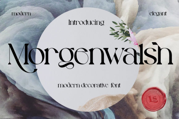 Morgenwalsh: A Stylish Serif Font for Web Design