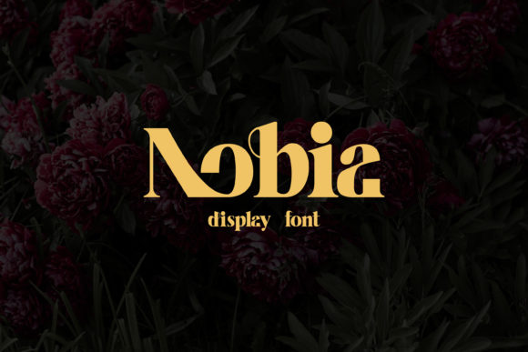 Nobia Font: A Bold Serif for High-Impact Campaigns