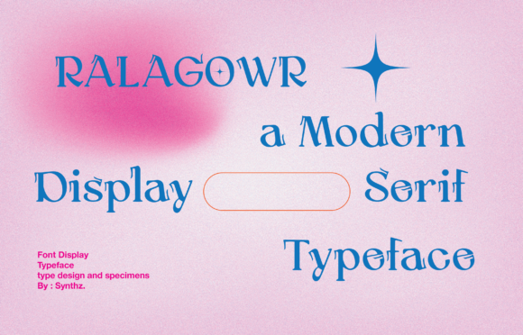 Ralagowr: A Serif Typeface for Editorial Elegance