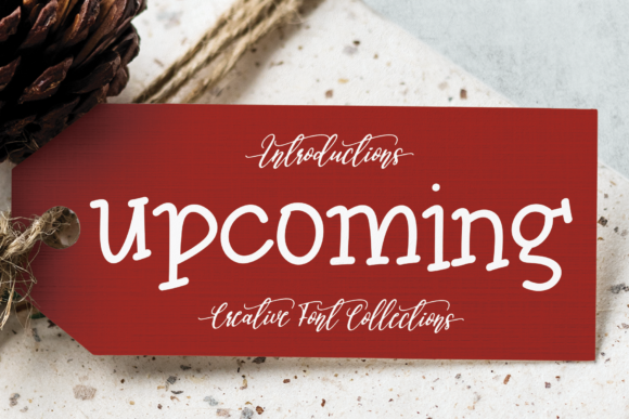 Upcoming: A Playful Serif Font for Editorial Design