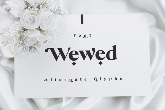 Wewed Serif Font: Bold Digital Impact